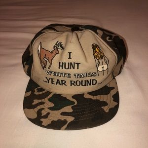 Vintage corny funny hunting hat
